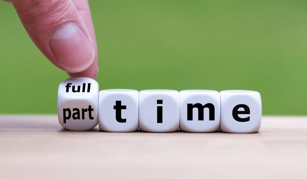 Full-time vs part-time